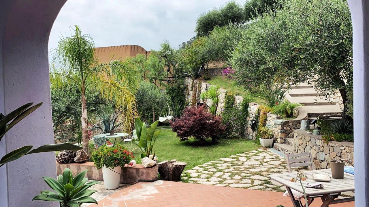 La Bouganvilla Charme & Relax Vista Mare Finale Ligure Ngoại thất bức ảnh
